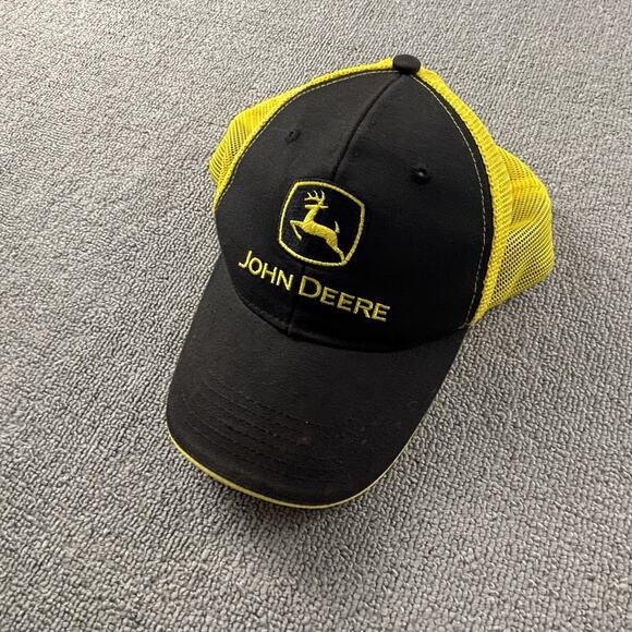 John Deere Hat Adult One Size Mesh Adjustable Cap Casual Men's - Picture 3 of 6